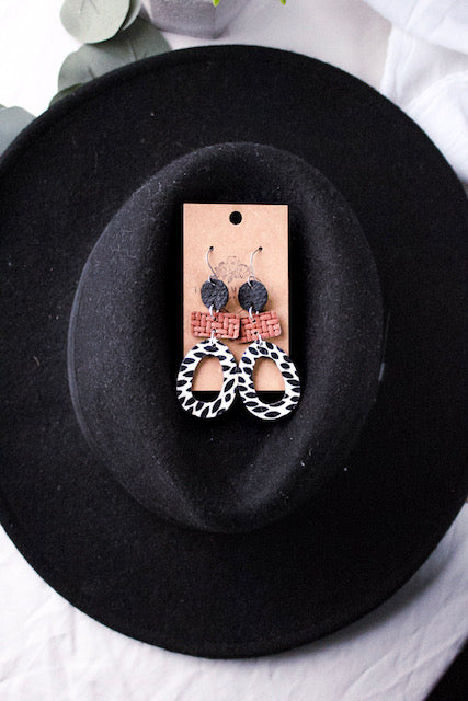 Tiered Oval Dangles